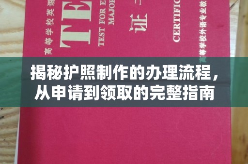 融安揭秘护照制作的办理流程，从申请到领取的完整指南