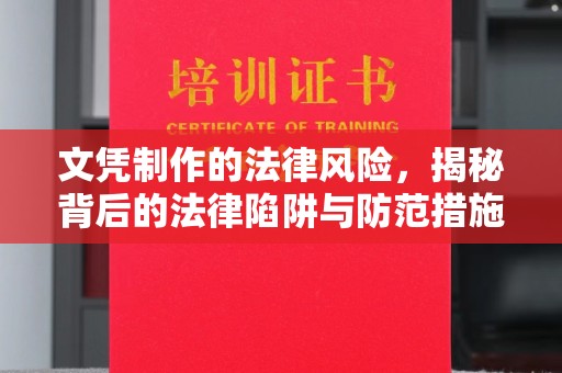 融安文凭制作的法律风险，揭秘背后的法律陷阱与防范措施